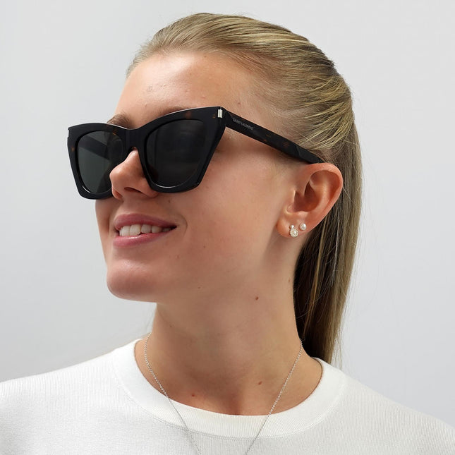 Saint Laurent SL 214 KATE 006 Sunglasses