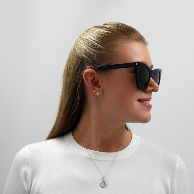 Saint Laurent SL 214 KATE 006 Sunglasses