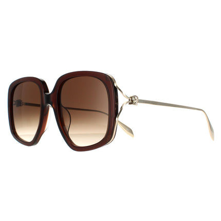 Alexander McQueen AM0374S 002 Sunglasses