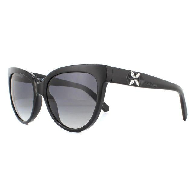 Swarovski SK0187 01B Sunglasses