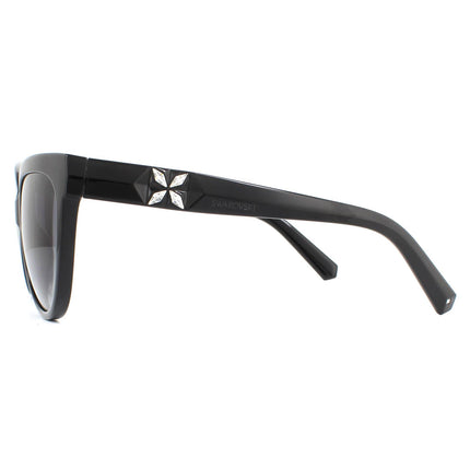 Swarovski SK0187 01B Sunglasses